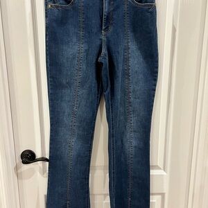 Democracy Dark Blue Straight Leg Jeans